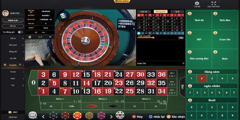 Những phương thức cược Roulette tại 123B